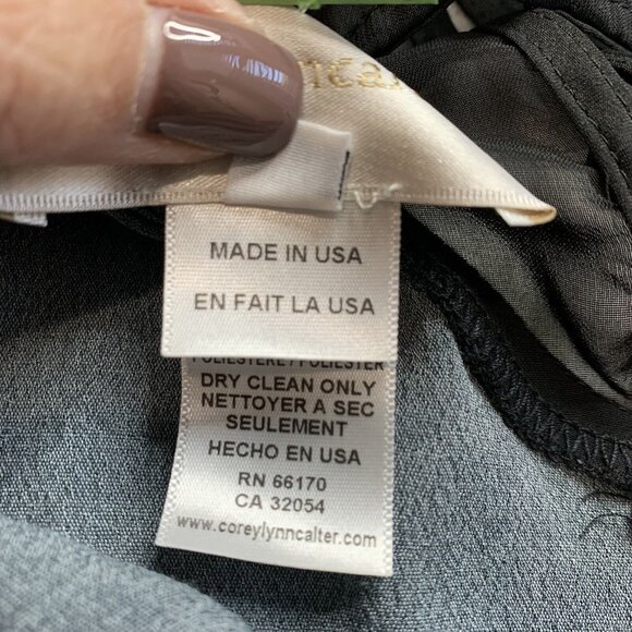 Corey Lynn Calter Anthropologie Women's Wide Leg Floral Jumpsuit Size XS Blue - Picture 13 of 14